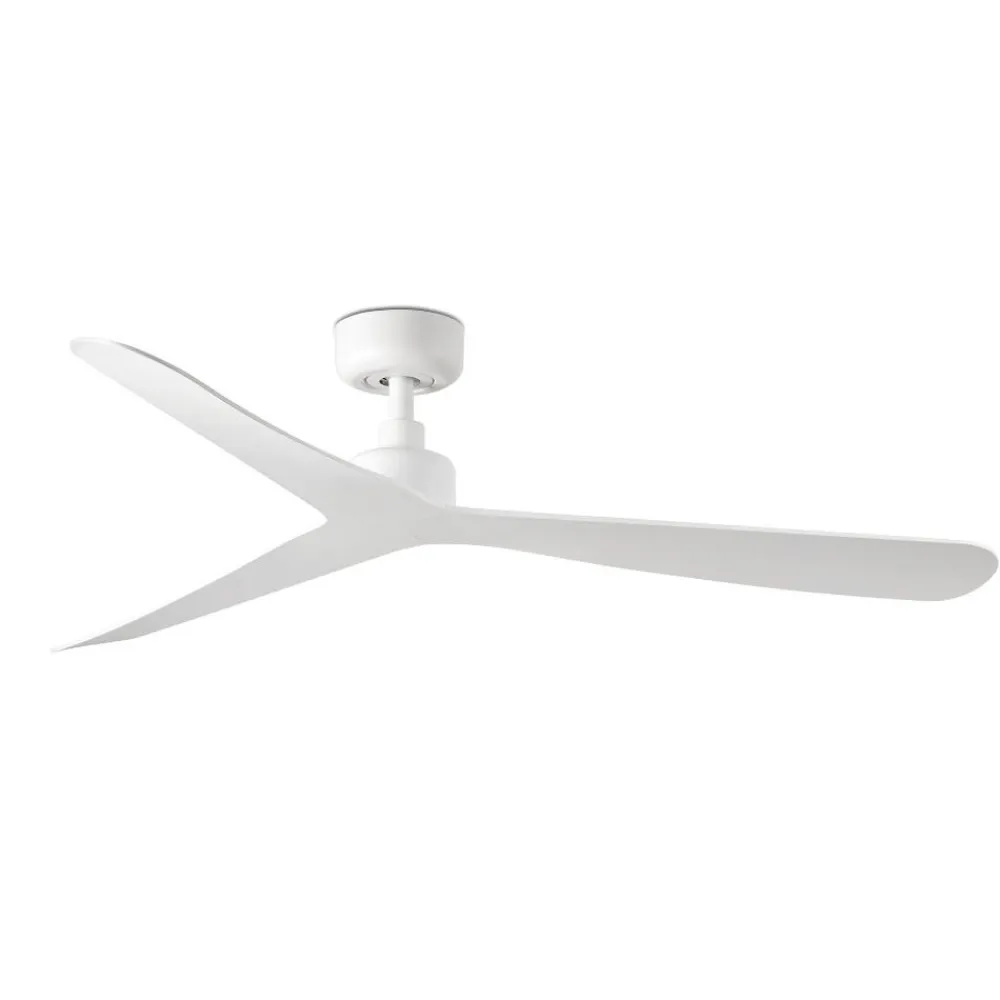 Ventilatori Da Soffitto-Selezionato da Mazzolaluce Ventilatore da soffitto bianco smart wifi motore silenzioso 17mq