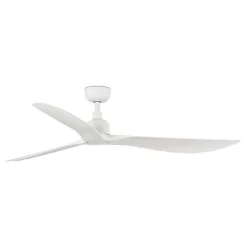 Ventilatori Da Soffitto-Selezionato da Mazzolaluce Ventilatore da soffitto bianco ip44 da esterno con telecomando 28mq
