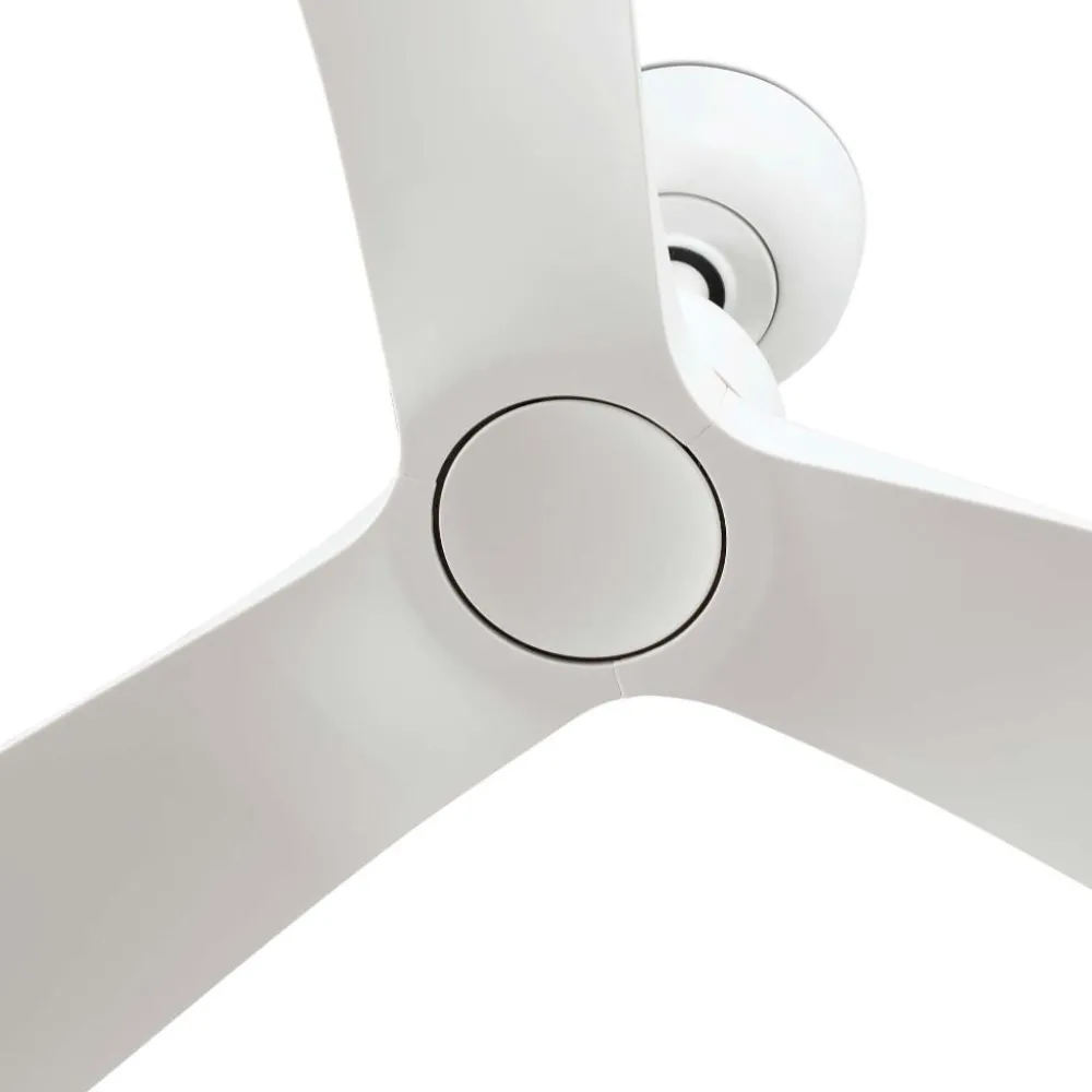 Ventilatori Da Soffitto-Selezionato da Mazzolaluce Ventilatore da soffitto bianco ip44 da esterno con telecomando 28mq