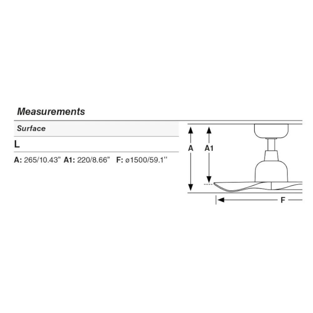 Ventilatori Da Soffitto-Selezionato da Mazzolaluce Ventilatore da soffitto bianco ip44 da esterno con telecomando 28mq