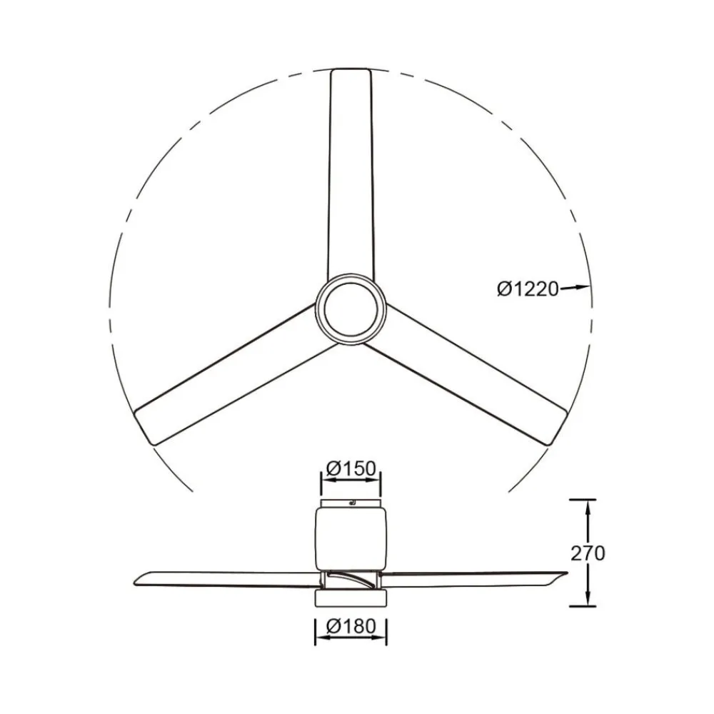 Ventilatori Da Soffitto-Selezionato da Mazzolaluce Ventilatore da soffitto ceramica beige pale legno luce led cct 13-20mq con telecomando