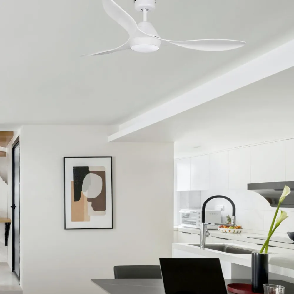 Ventilatori Da Soffitto-Selezionato da Mazzolaluce Ventilatore da soffitto con led 3000k motore dc app tuya smart 28mq
