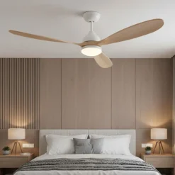 Ventilatori Da Soffitto-Selezionato da Mazzolaluce Ventilatore da soffitto con led 2700k app tuya smart bianco ambienti 28mq