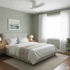 Ventilatori Da Soffitto-Selezionato da Mazzolaluce Ventilatore da soffitto con luce <13mq bianco led cct dimmerabile