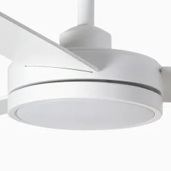 Ventilatori Da Soffitto-Selezionato da Mazzolaluce Ventilatore da soffitto con luce bianco telecomando 28mq
