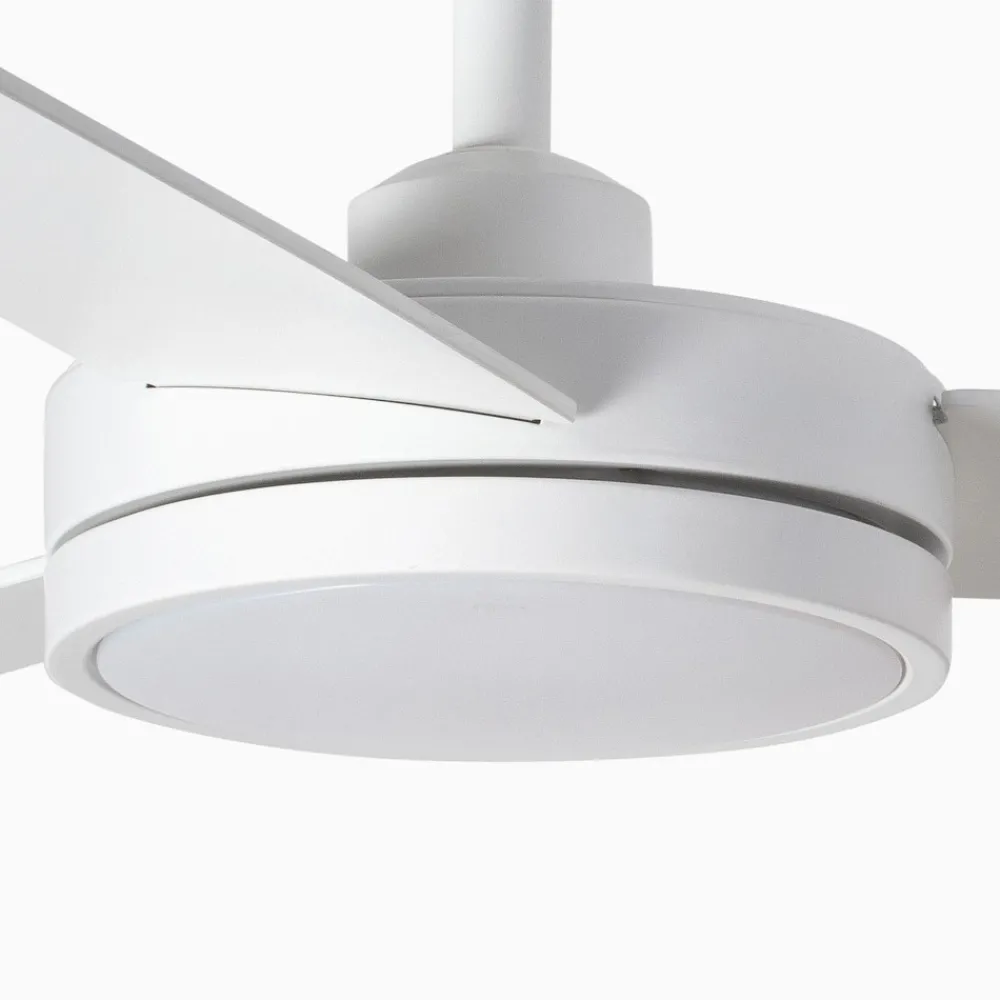 Ventilatori Da Soffitto-Selezionato da Mazzolaluce Ventilatore da soffitto con luce bianco telecomando 28mq