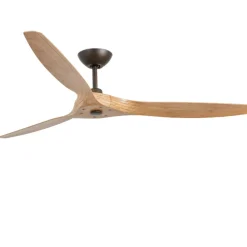 Ventilatori Da Soffitto-Selezionato da Mazzolaluce Ventilatore da soffitto con pale in legno 28mq silenzioso