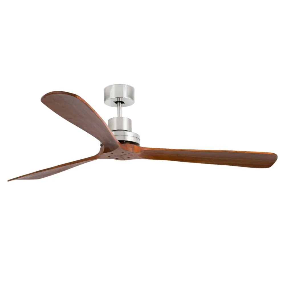 Ventilatori Da Soffitto-Selezionato da Mazzolaluce Ventilatore da soffitto con telecomando 39mq pale in legno