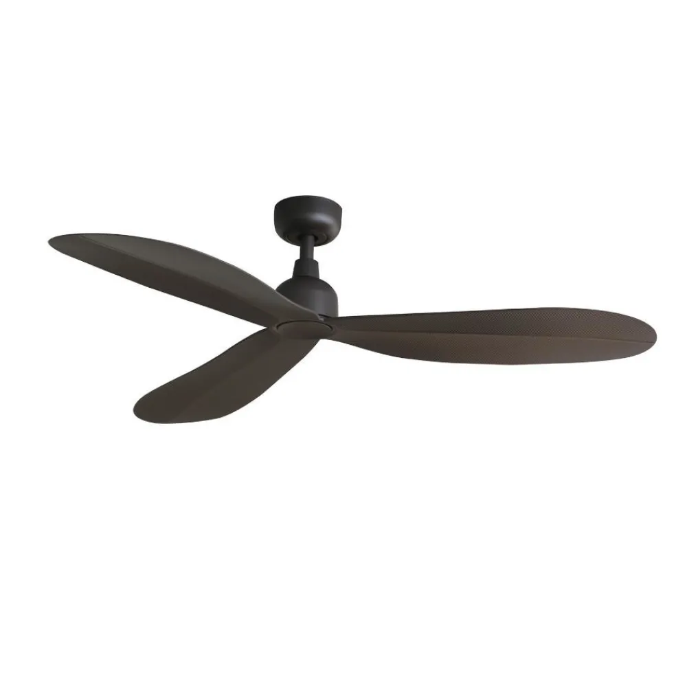 Ventilatori Da Soffitto-Selezionato da Mazzolaluce Ventilatore da soffitto da esterno marrone con app telecomando max 17mq