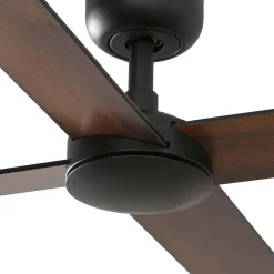 Ventilatori Da Soffitto-Selezionato da Mazzolaluce Ventilatore da soffitto marrone scuro 28mq motore silenzioso inverter telecomando