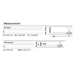 Ventilatori Da Soffitto-Selezionato da Mazzolaluce Ventilatore da soffitto marrone scuro 28mq motore silenzioso inverter telecomando