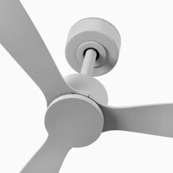 Ventilatori Da Soffitto-Selezionato da Mazzolaluce Ventilatore da soffitto moderno smart app tuya grigio ambienti 28mq