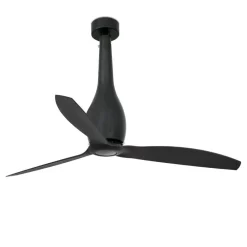 Ventilatori Da Soffitto-Selezionato da Mazzolaluce Ventilatore da soffitto nero smart app stanze 17mq motore dc silenzioso