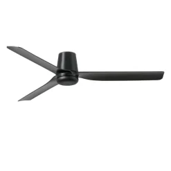 Ventilatori Da Soffitto-Selezionato da Mazzolaluce Ventilatore da soffitto nero smart app wifi 17mq silenzioso