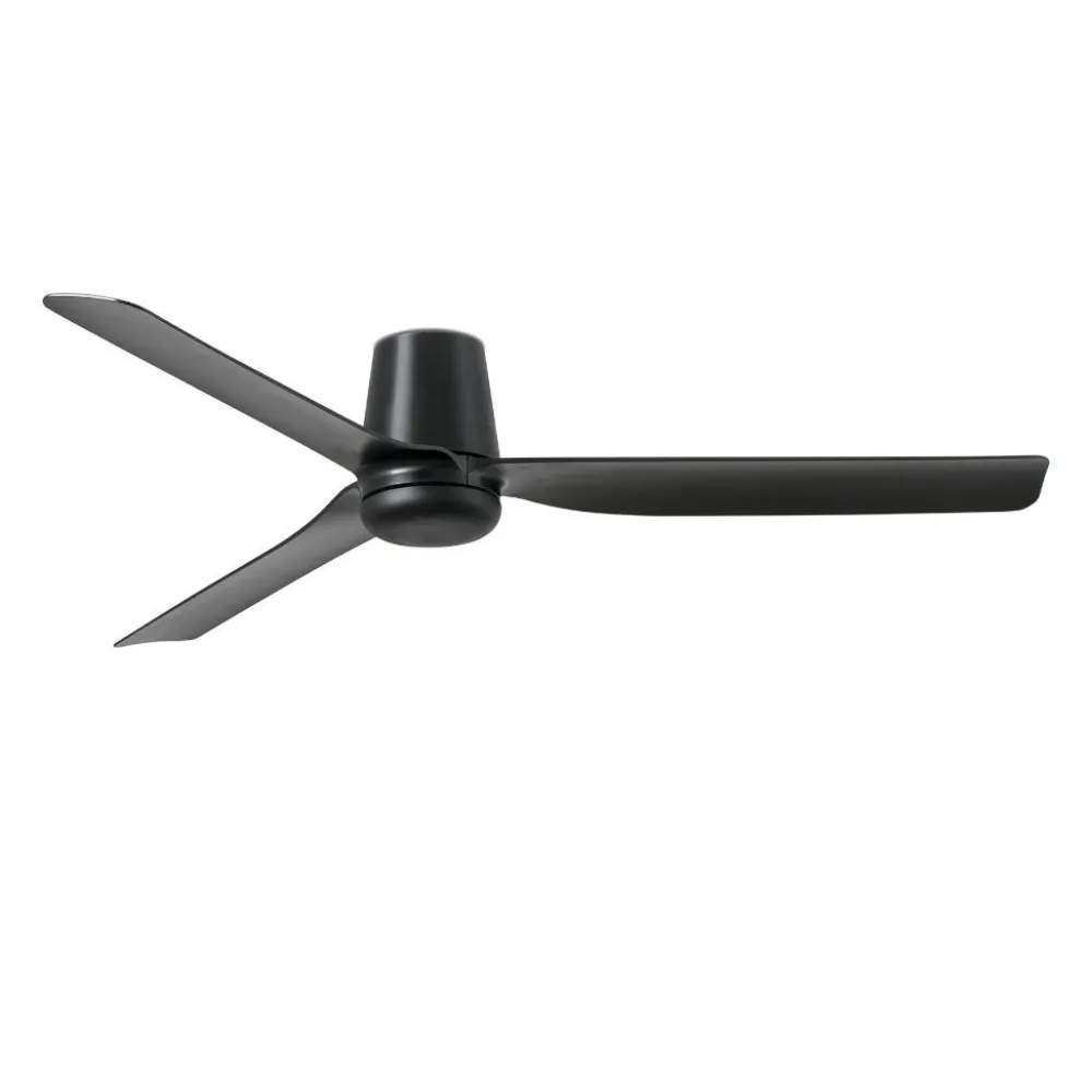 Ventilatori Da Soffitto-Selezionato da Mazzolaluce Ventilatore da soffitto nero smart app wifi 17mq silenzioso