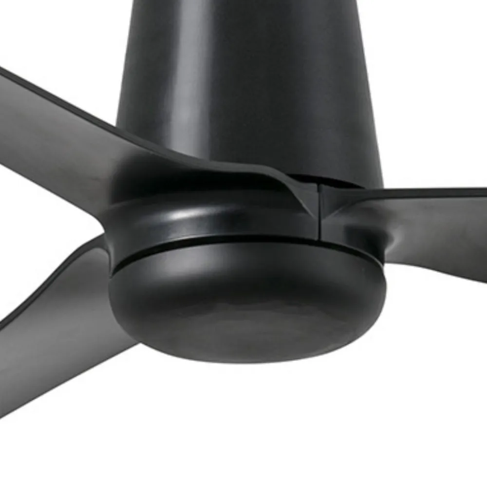 Ventilatori Da Soffitto-Selezionato da Mazzolaluce Ventilatore da soffitto nero smart app wifi 17mq silenzioso