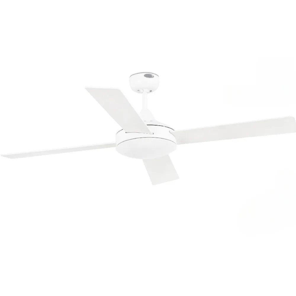 Ventilatori Da Soffitto-Selezionato da Mazzolaluce Ventilatore da soffitto pale smart app tuya bicolore bianco legno 28mq