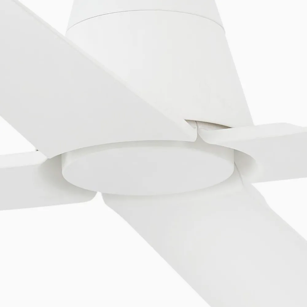 Ventilatori Da Soffitto-Selezionato da Mazzolaluce Ventilatore da soffitto per esterno ip44 bianco 13-17mq smart app