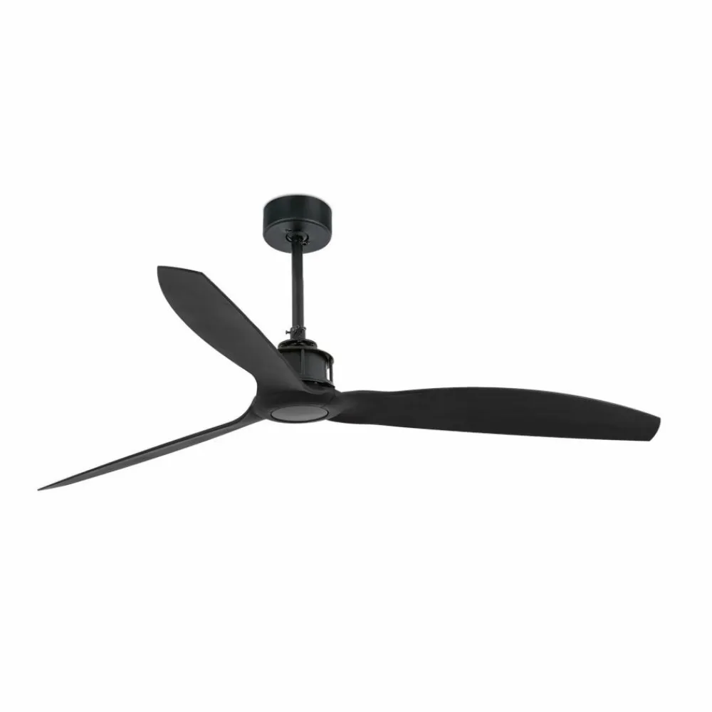 Ventilatori Da Soffitto-Selezionato da Mazzolaluce Ventilatore da soffitto per salotto nero ambienti max 17mq smart app