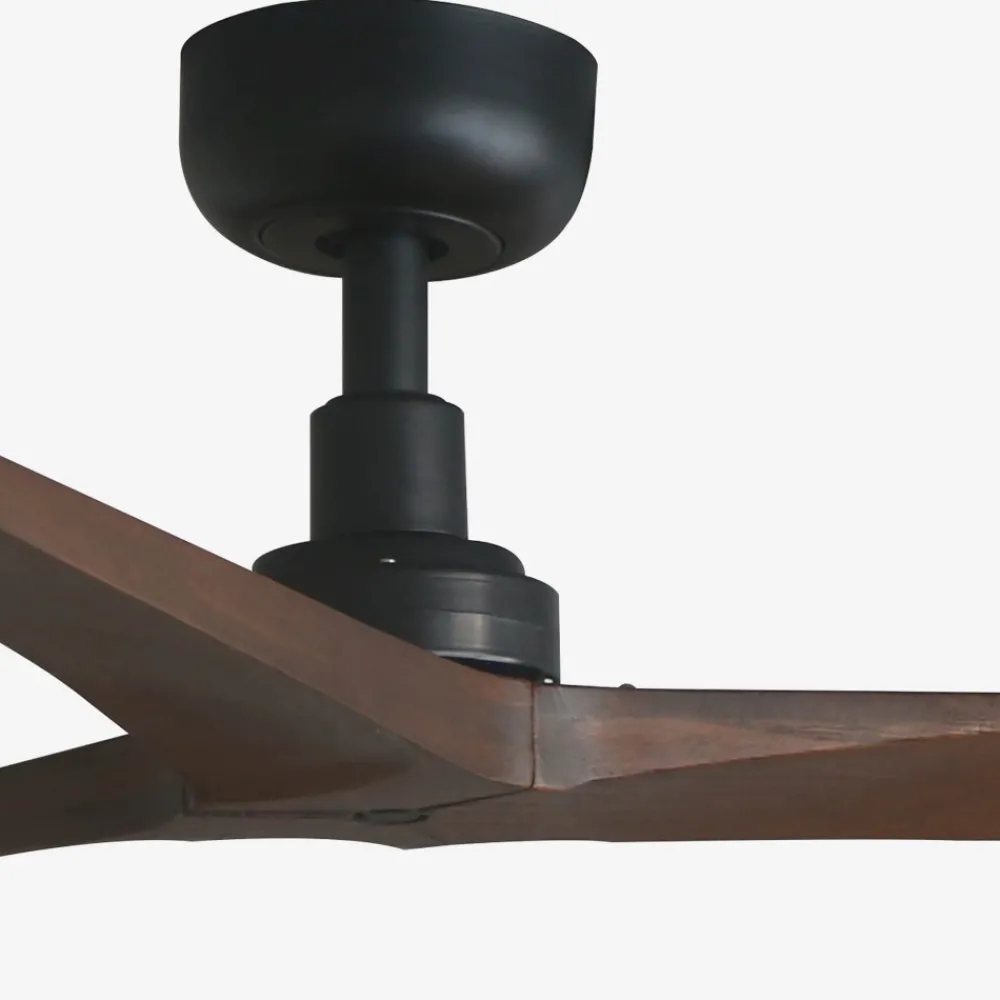 Ventilatori Da Soffitto-Selezionato da Mazzolaluce Ventilatore da soffitto silenzioso pale noce 28mq