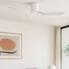 Ventilatori Da Soffitto-Selezionato da Mazzolaluce Ventilatore da soffitto silenzioso a pale bianco 28mq