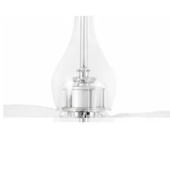 Ventilatori Da Soffitto-Selezionato da Mazzolaluce Ventilatore da soffitto smart app trasparente ambienti max 17mq