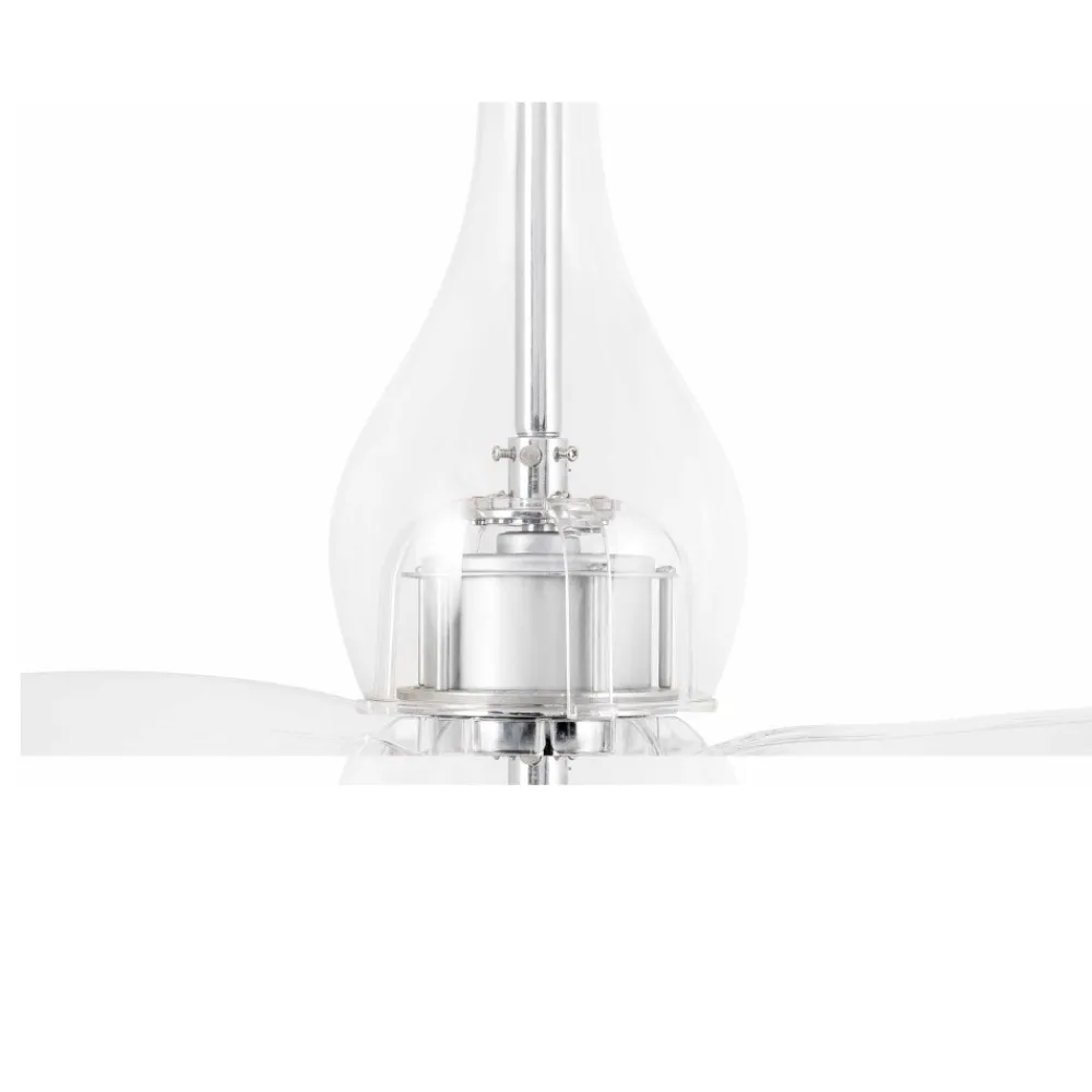 Ventilatori Da Soffitto-Selezionato da Mazzolaluce Ventilatore da soffitto smart app trasparente ambienti max 17mq
