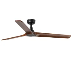 Ventilatori Da Soffitto-Selezionato da Mazzolaluce Ventilatore da soffitto smart app tuya legno noce ambienti 28mq