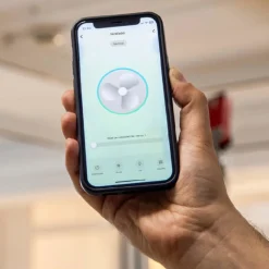 Ventilatori Da Soffitto-Selezionato da Mazzolaluce Ventilatore da soffti trasparente smart app stanze max 17mq