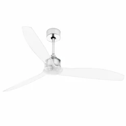Ventilatori Da Soffitto-Selezionato da Mazzolaluce Ventilatore da soffti trasparente smart app stanze max 17mq