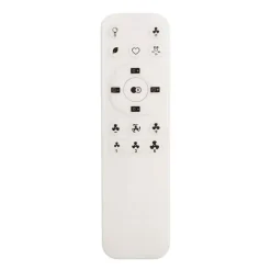 Ventilatori Da Soffitto-Selezionato da Mazzolaluce Ventilatore lampadario con pale da soffitto 20mq marrone bianco con telecomando