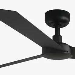 Ventilatori Da Soffitto-Selezionato da Mazzolaluce Ventilatore nero da soffitto 28mq a pale silenzioso
