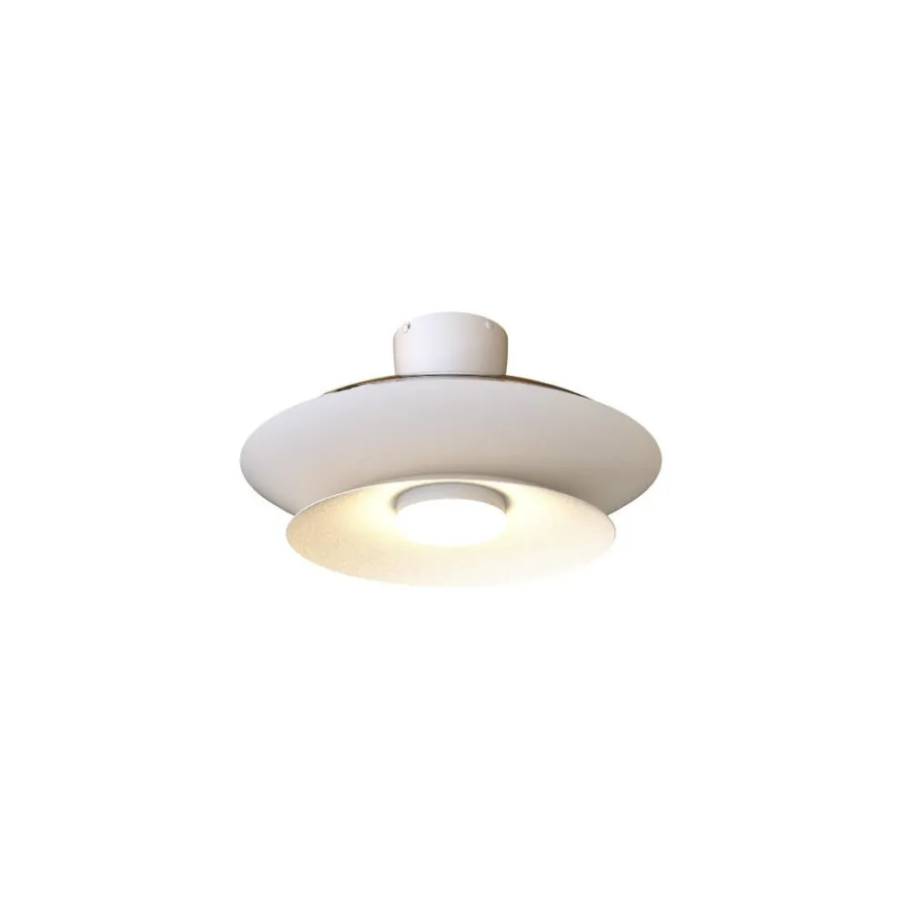 Ventilatori Da Soffitto-Selezionato da Mazzolaluce Ventilatore pale a scomparsa bianco luce led cct max 20mq con telecomando