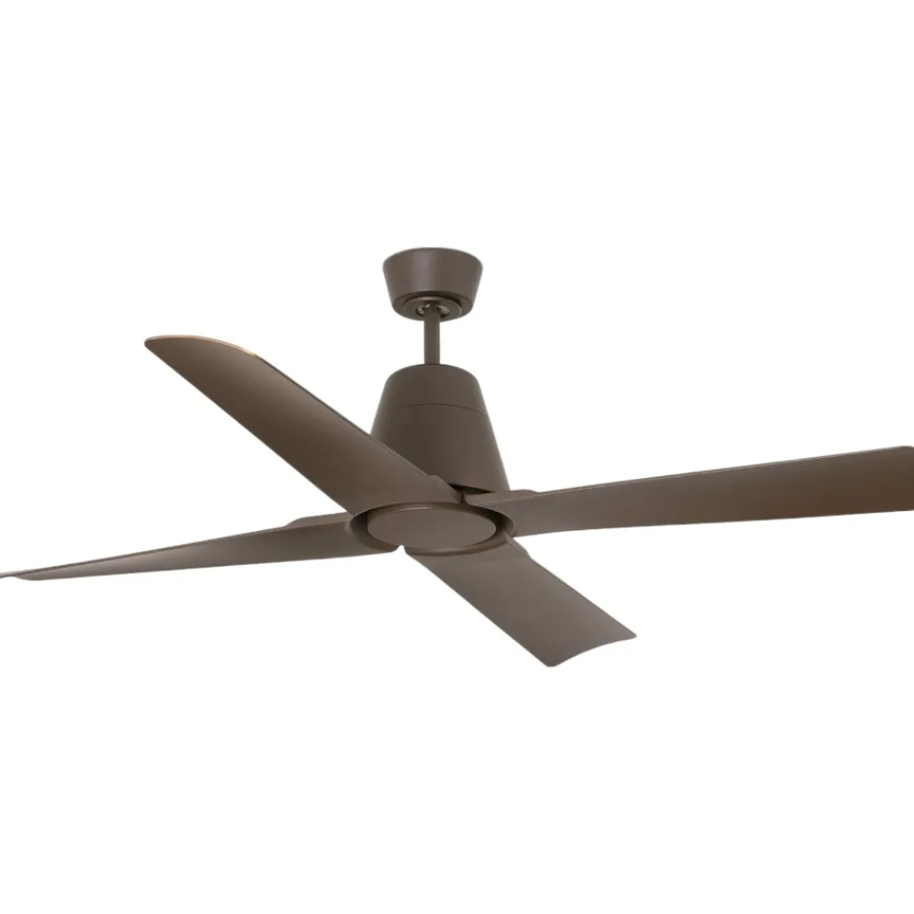 Ventilatori Da Soffitto-Selezionato da Mazzolaluce Ventilatore per esterno da soffitto a pale marrone 18mq