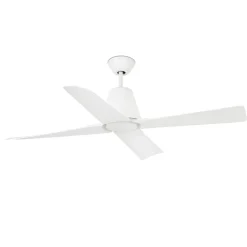 Ventilatori Da Soffitto-Selezionato da Mazzolaluce Ventilatore per esterno da soffitto 18mq silenzioso bianco a pale