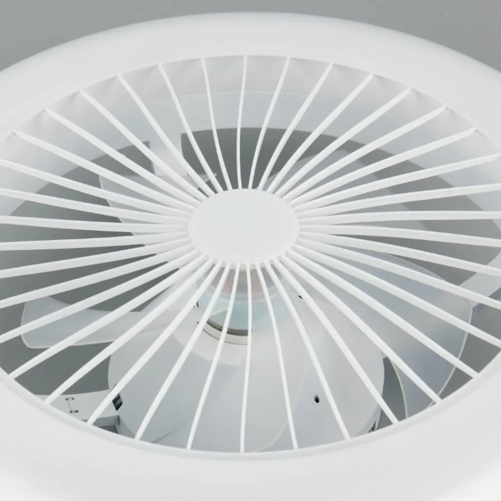 Ventilatori Da Soffitto-Selezionato da Mazzolaluce Ventilatore silenzioso a plafoniera con luce telecomando