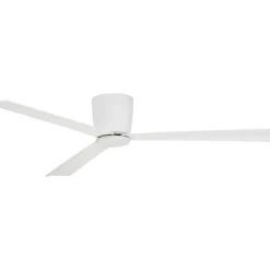 Ventilatori Da Soffitto-Selezionato da Mazzolaluce Ventilatore silenzioso da soffitto a pale bianco 28mq con telecomando