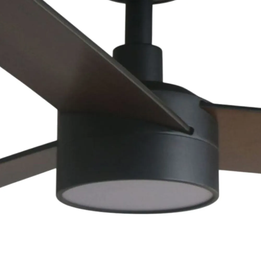 Ventilatori Da Soffitto-Selezionato da Mazzolaluce Ventilatore smart a soffitto con luce 28mq legno nocciola