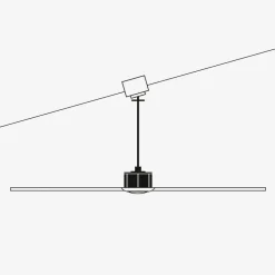 Ventilatori Da Soffitto-Selezionato da Mazzolaluce Ventilatore smart a soffitto con luce 28mq legno nocciola