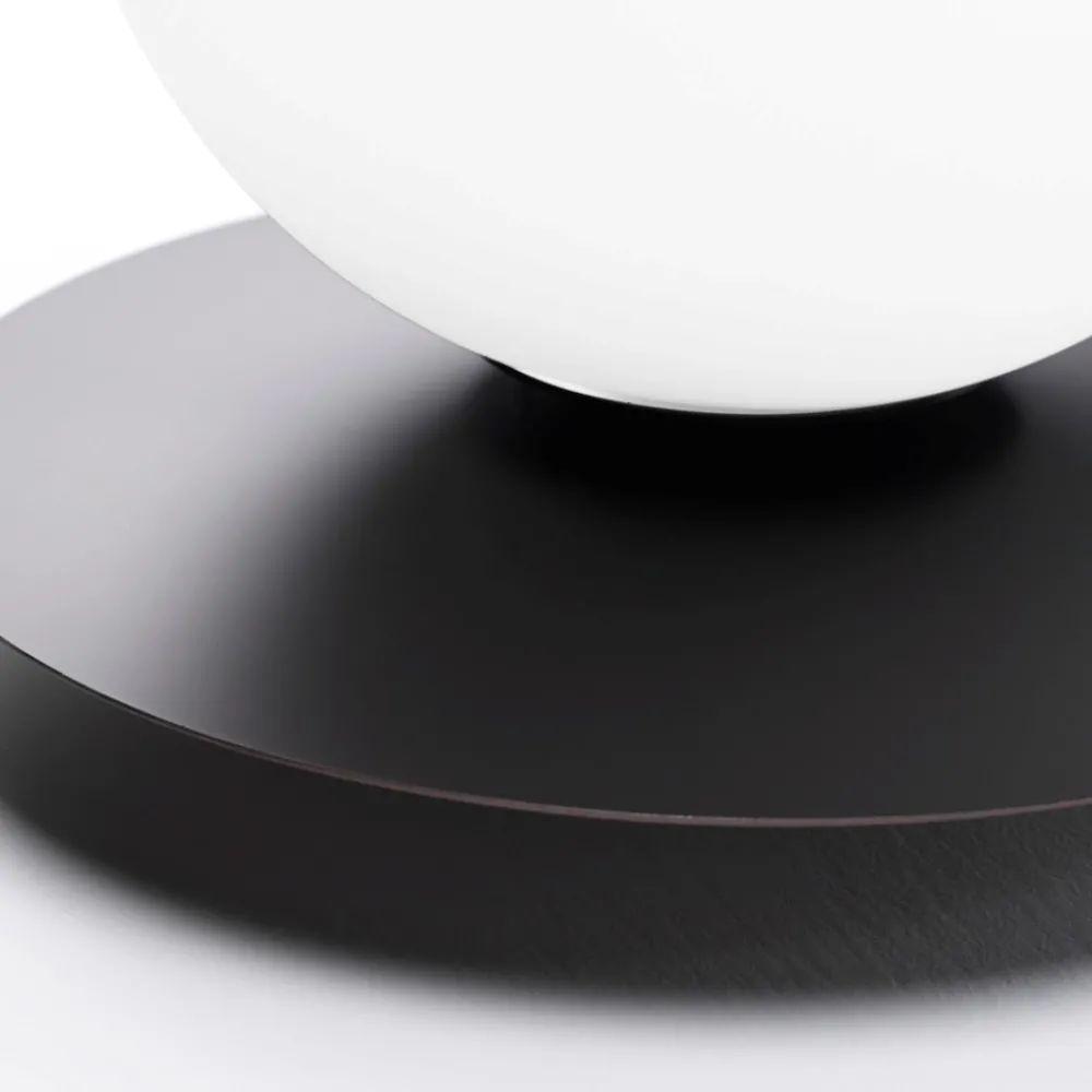 Abat Jour-Miloox Vivida abat-jour pearl bronzo vetro bianco 12w 3000k da comodino