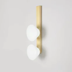 Applique Da Parete-Vivida International Vivida applique lampada da parete madame oro spazzolato led 3000k dimmerabile