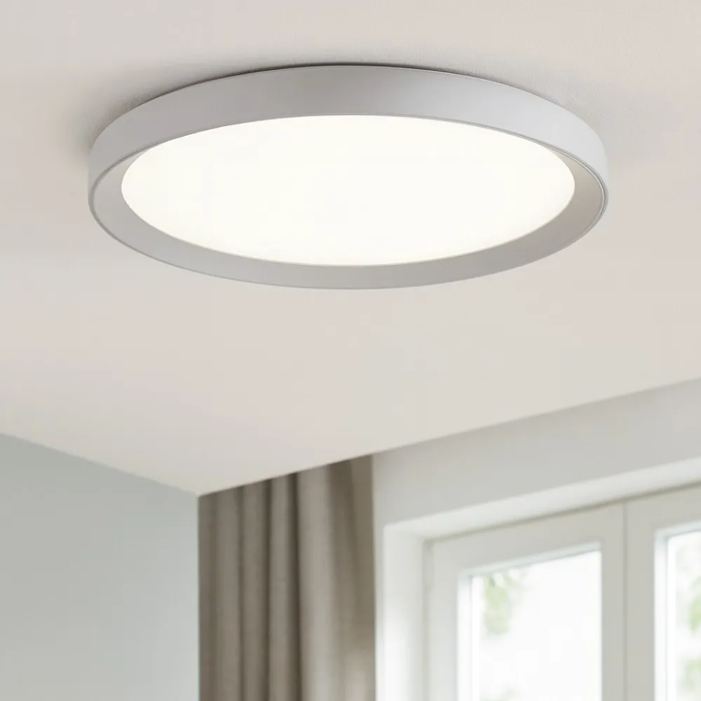 Plafoniere Moderne-Vivida International Vivida atena plafoniera per cucina bianca led 3000k 4000k minimal