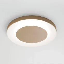 Plafoniere Moderne-Vivida International Vivida aurea plafoniera led cct dimmerabile sabbia 60 cm