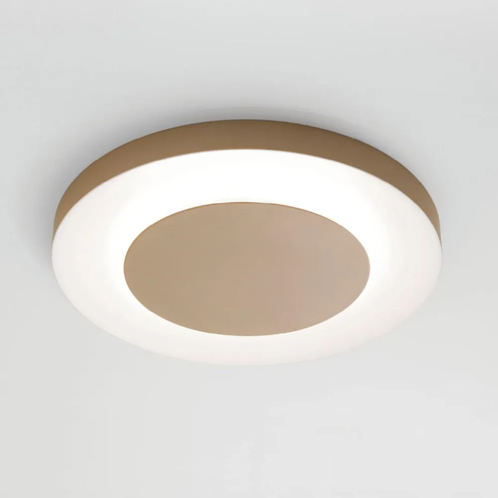 Plafoniere Moderne-Vivida International Vivida aurea plafoniera led cct dimmerabile sabbia 60 cm