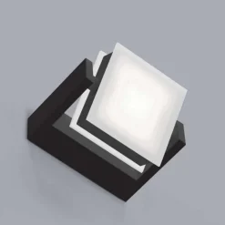 Applique Da Parete-Vivida International Vivida axella applique led 10w 3000k nera girevole