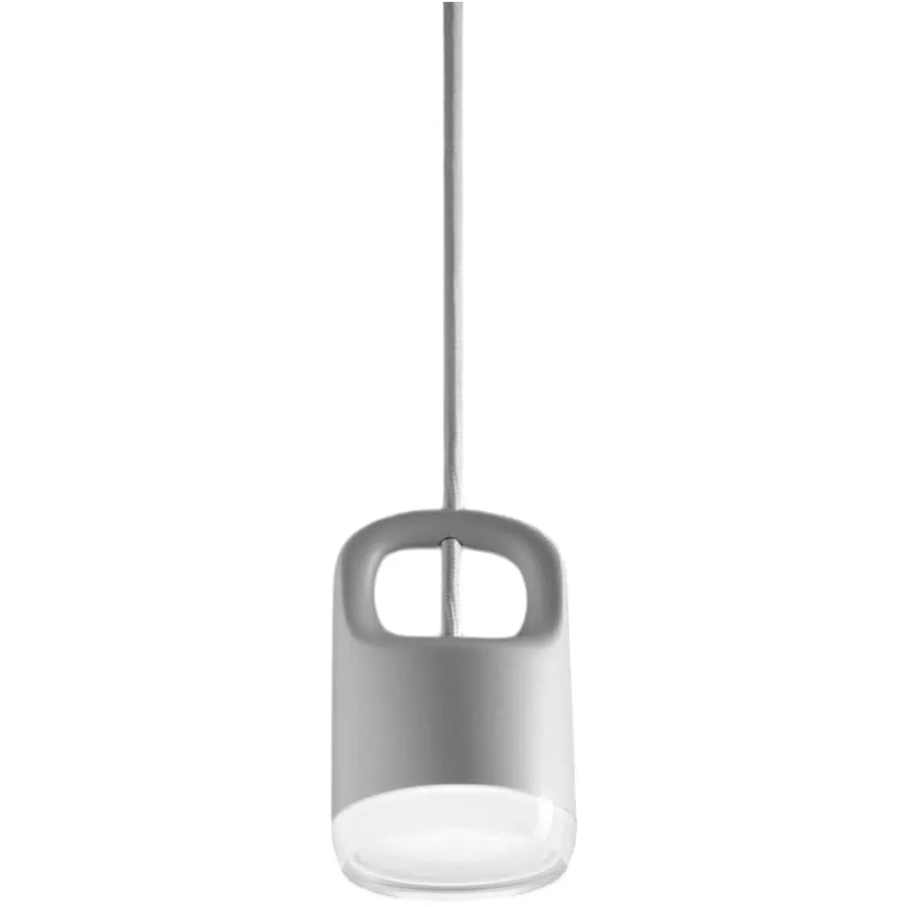 Lampade A Sospensione-Vivida International Vivida bag lampada a sospensione bianco singola led 5w 3000k