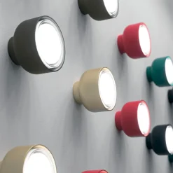 Applique Da Parete-Vivida International Vivida bottone applique led sabbia design moderno