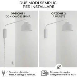 Applique Da Parete-Vivida International Vivida bottone petrolio applique da parete moderna biemissione dimmerabile con telecomando