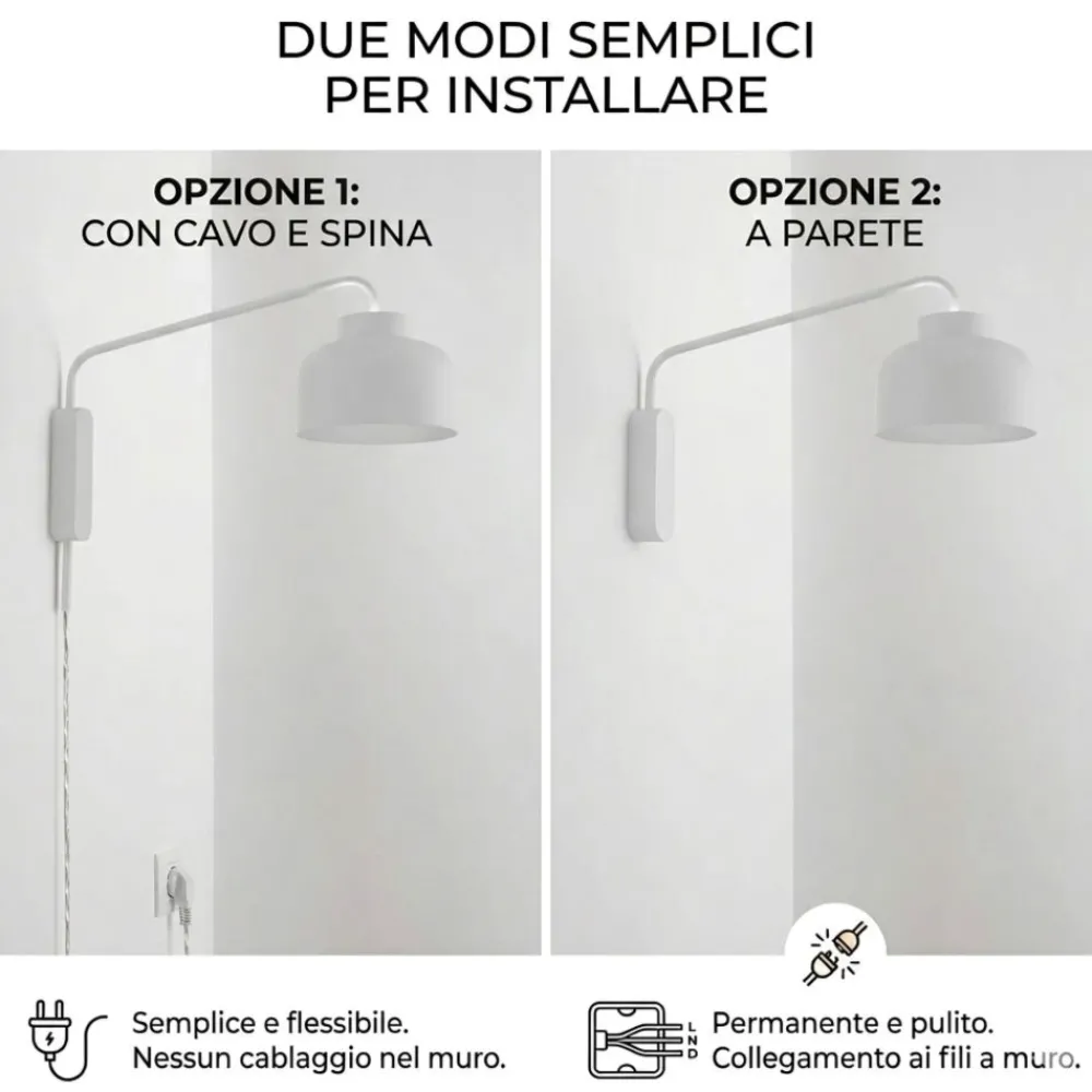 Applique Da Parete-Vivida International Vivida bottone petrolio applique da parete moderna biemissione dimmerabile con telecomando