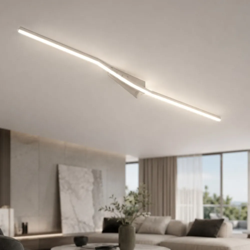 Plafoniere Moderne-Vivida International Vivida bow sabbia plafoniera led 30w 3000k 4000k design minimal